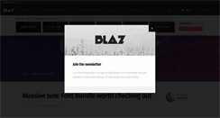 Desktop Screenshot of blazrobar.com